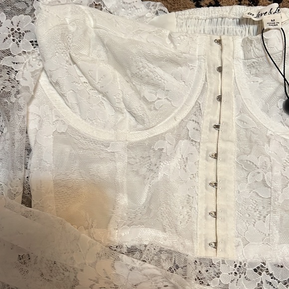 For Love and Lemons delicate lace top - Picture 2 of 8